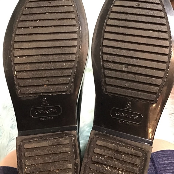 SOLD Coach Tall Rain Boots size 8 - Picture 5 of 5